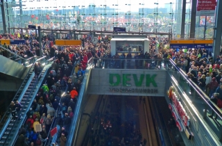 Energiewende - Sonnenkonzept in Berlin 